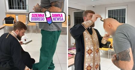 Sceny w areszcie śledczym. Osadzony wezwał popa