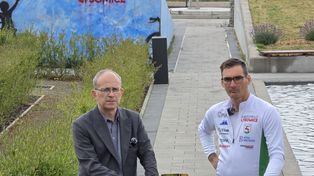 Widok na trybuny. W Łysomicach biją rekordy i dlatego mają rowerową stolicę Polski