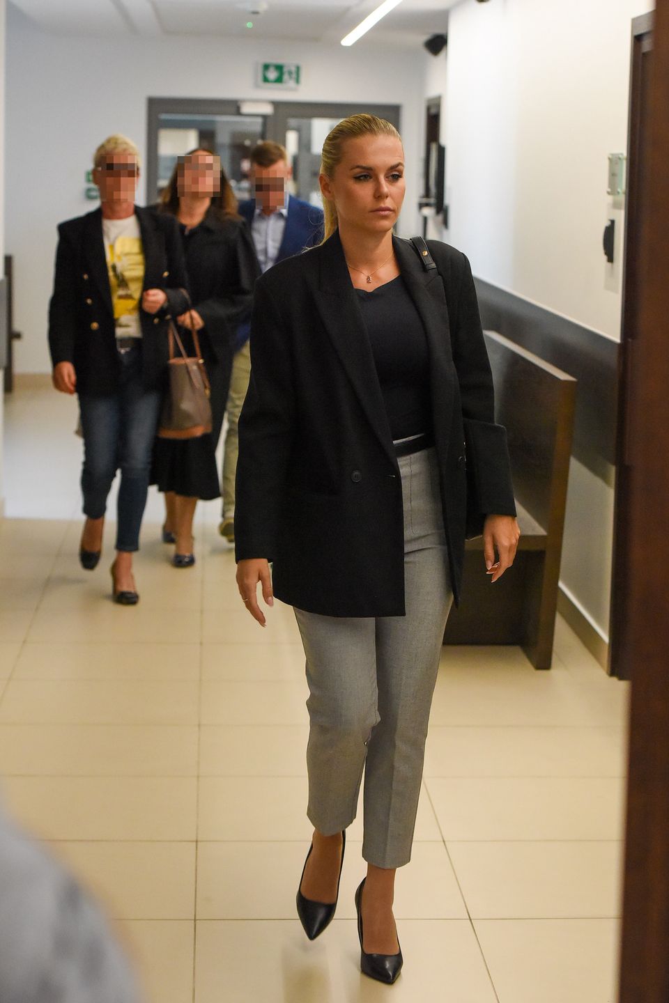 Marcin Mroczek i Marlena Muranowicz w sądzie