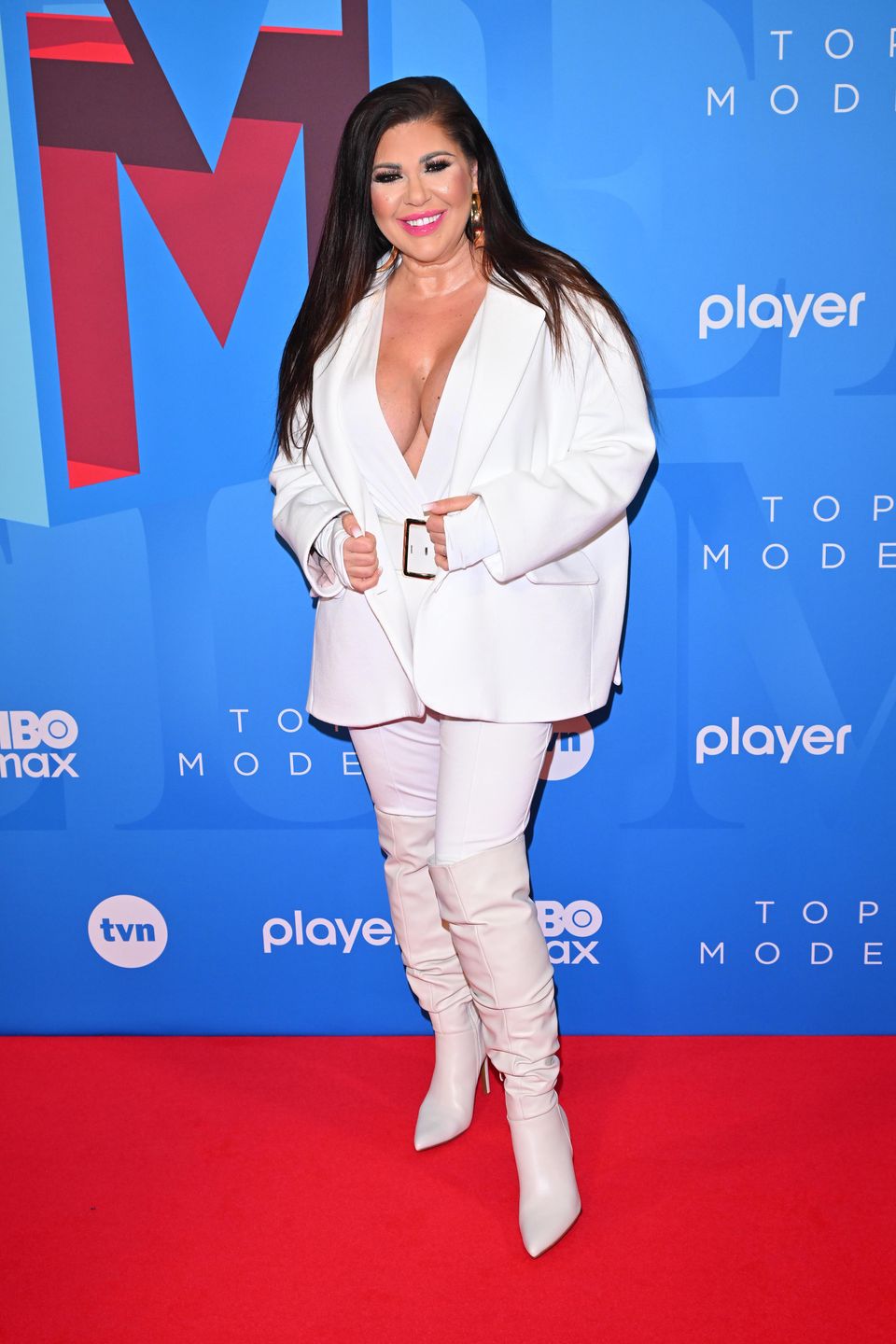 Iwona Węgrowska na finale "Top Model"