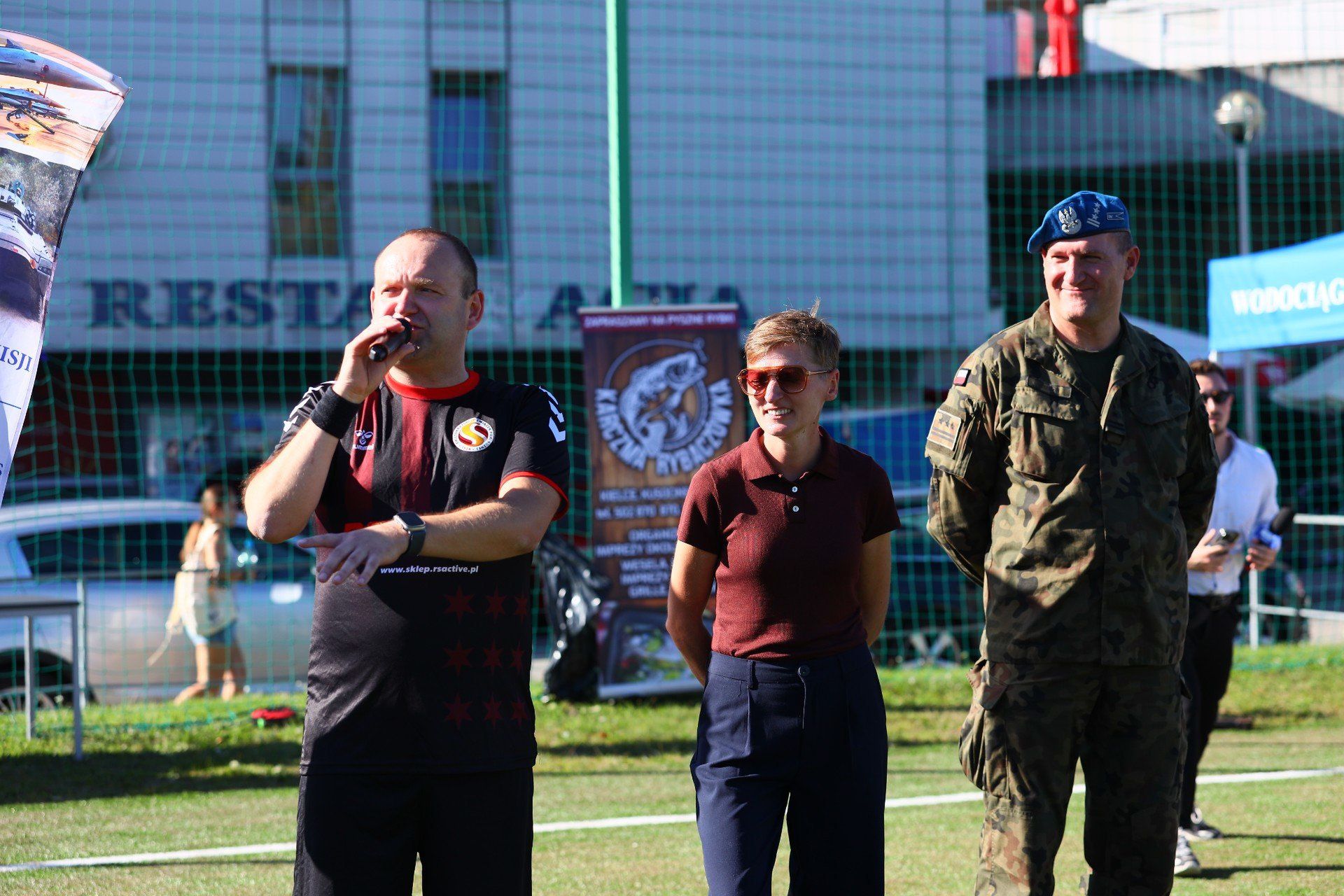 Na wydarzeniu była również Prezydentka miasta Kielce, Agata Wojda oraz Komendant Centrum Przygotowań do Misji Zagranicznych na Bukówce, Pułkownik, Krzysztof Orzech