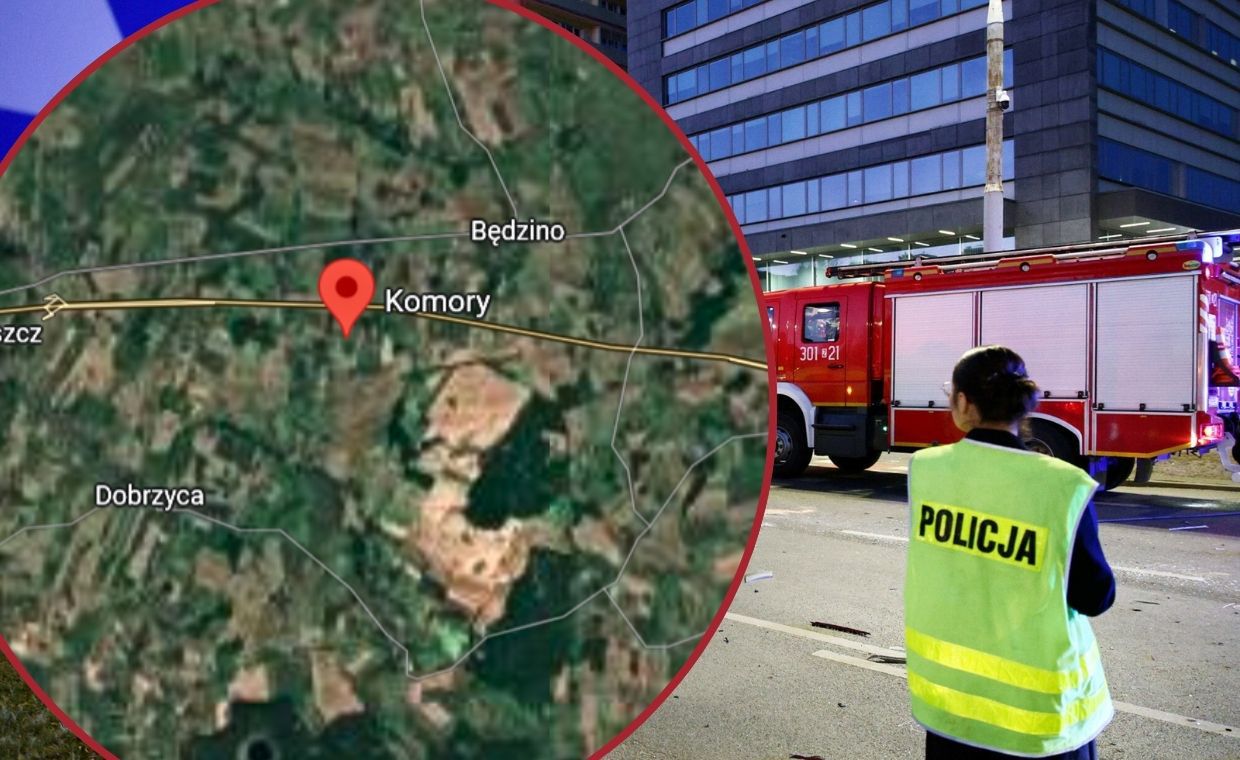 Ciało mężczyzny w rowie. Obok leżał skuter