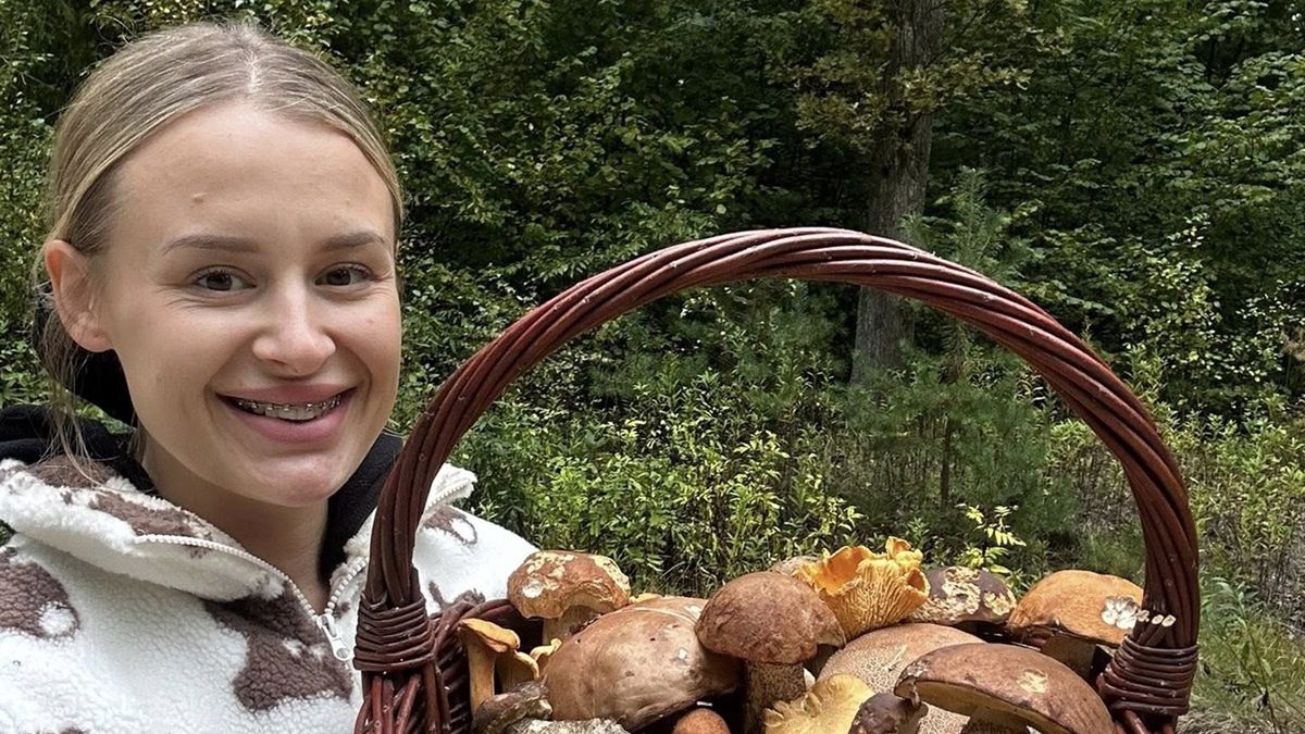 Pokazała zdjęcie grzybów.