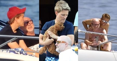 Domenico Dolce świętuje 64. urodziny z młodszym o połowę ukochanym na jachcie w Portofino (ZDJĘCIA)