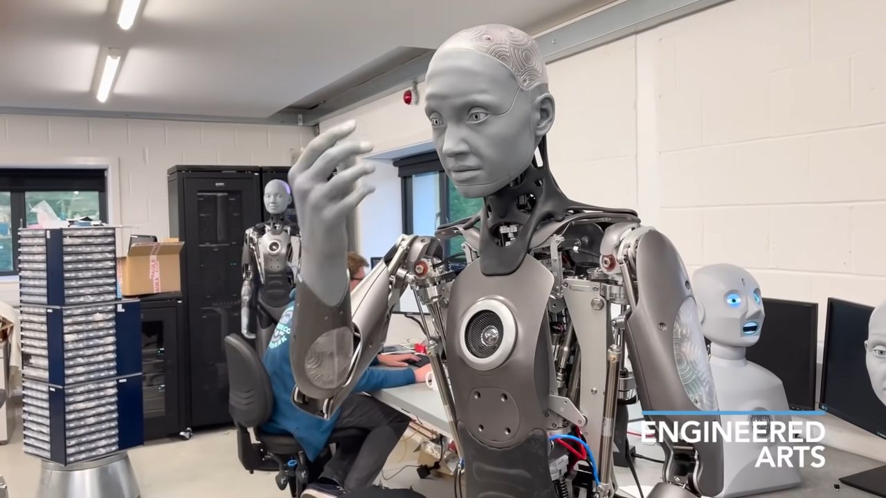Najbardziej zaawansowany humanoidalny robot na świecie. Powstał w Wielkiej Brytanii - Robot Ameca