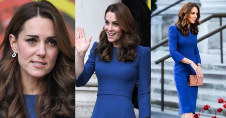Bardzo szczupła księżna Kate odwiedza Londyńskie Muzeum Wojny (ZDJĘCIA)