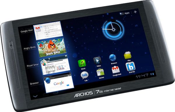 Archos 70b - tani tablet z Androidem Honeycomb już w przyszłym roku