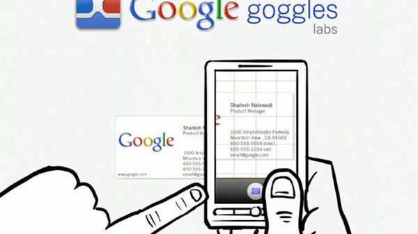 Google Goggles powie Ci, co widzisz 1