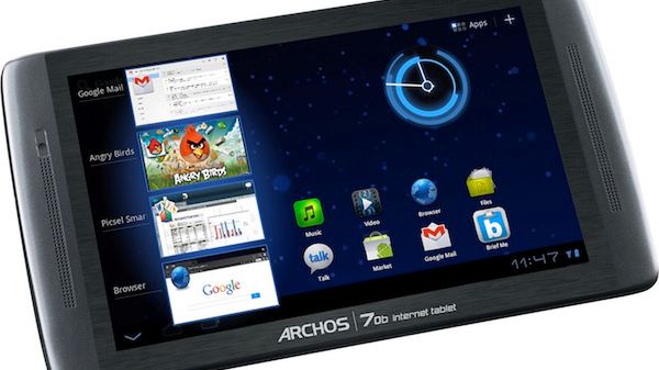 Archos 70b - tani tablet z Androidem Honeycomb już w przyszłym roku 1