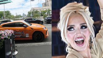 Warszawiacy, strzeżcie się: Caroline Derpienski zleciała do kraju i kupiła (?) auto! Fajnie je okleiła?
