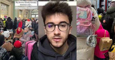Syn Beaty Tadli relacjonuje sytuację na granicy polsko-ukraińskiej: "Te widoki są dla mnie SURREALISTYCZNE"