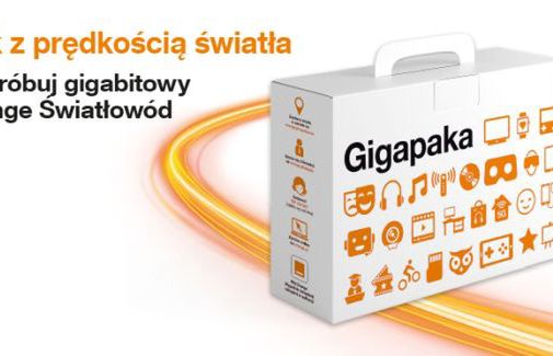Orange z promocjami: internet 1Gb/s w cenie jak za 300Gb/s
