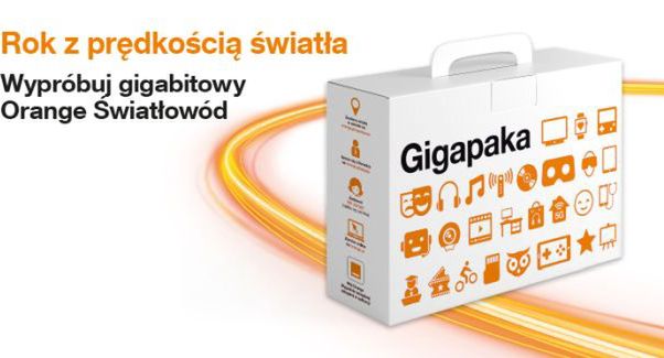 Orange z promocjami: internet 1Gb/s w cenie jak za 300Gb/s