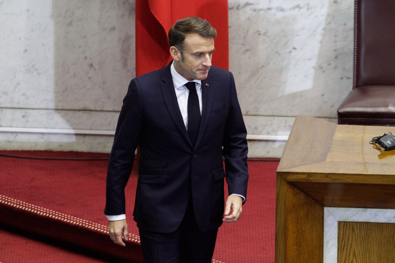 Prezydent Francji Emmanuel Macron odwiedzi Polskę