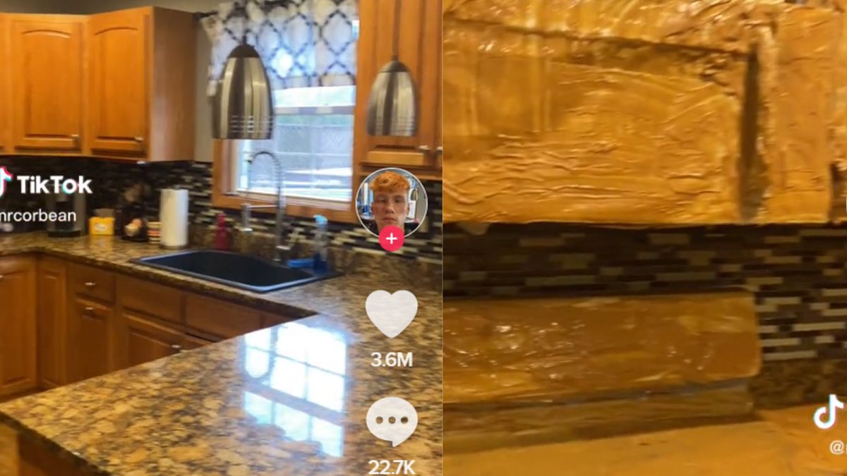 Wysmarował tym kuchnię. Tak zareagował ojciec