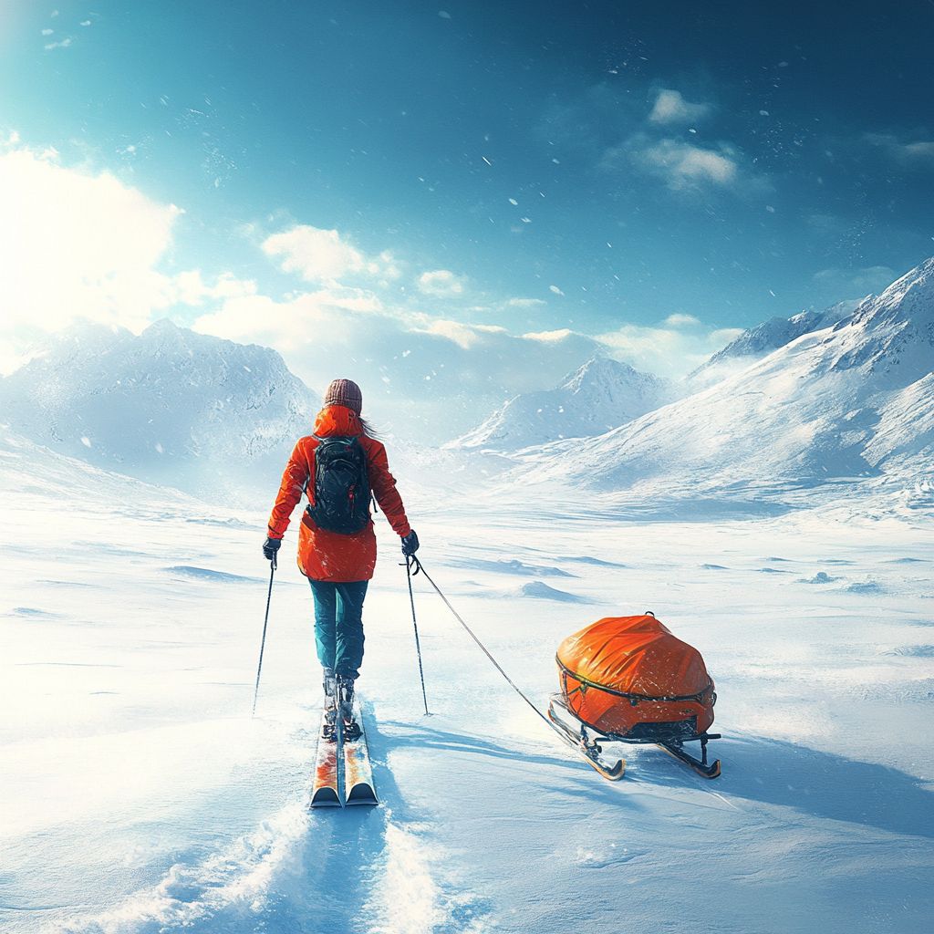 Z lodu, wiatru i siły woli – niezwykła samotna wyprawa Camilli Hempleman-Adams