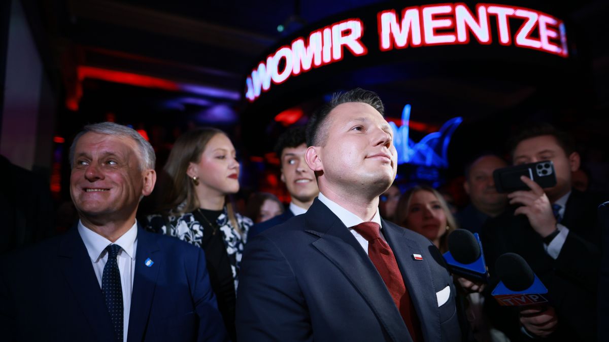 Sławomir Mentzen zdobył najwięcej głosów wśród młodych wyborców