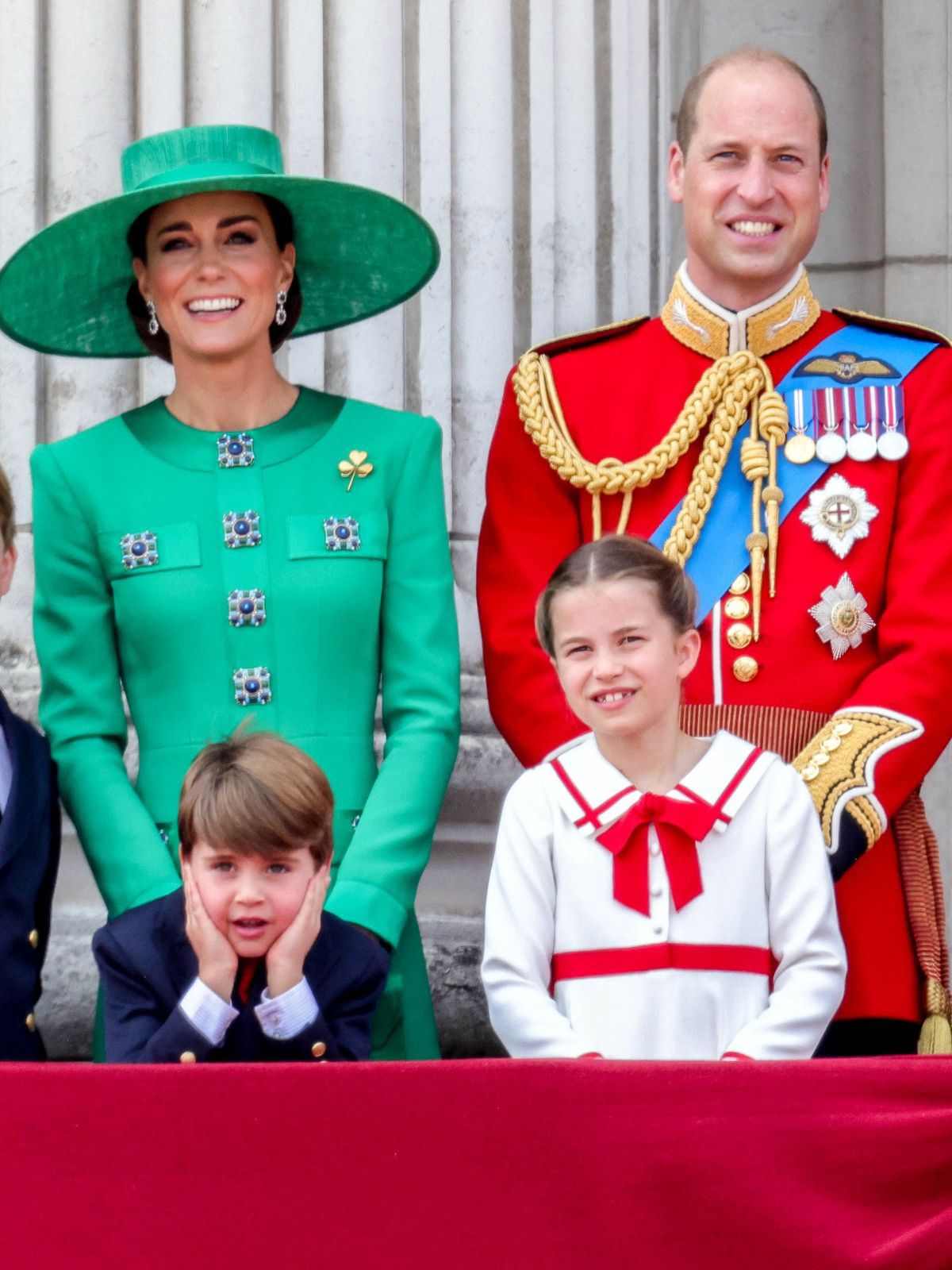 Prince William with his beloved and children