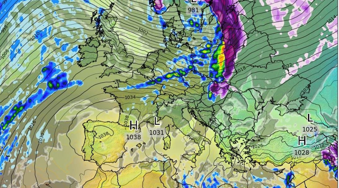 Gdzie śnieg w ferie? Synoptyk wskazuje "pewniaka"/ mapa pogodowa