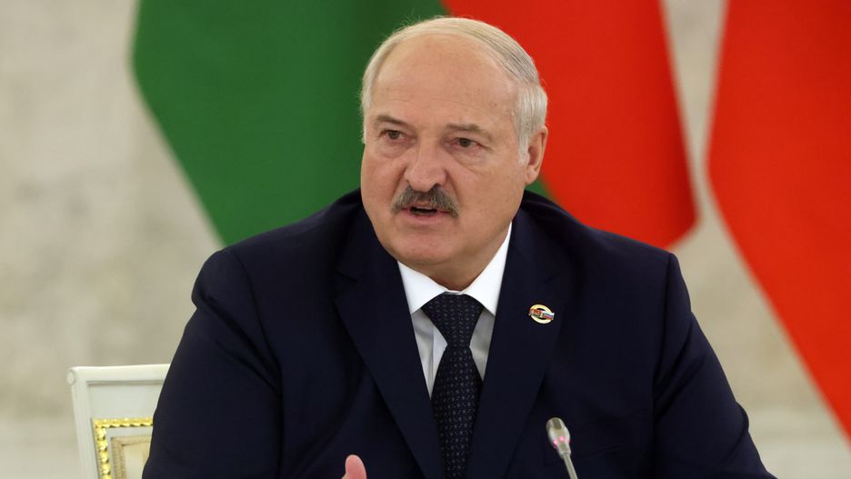 MOSCOW, RUSSIA - APRIL 6: (RUSSIA OUT) Belarussian President Alexander Lukashenko speaks during the summit of Russian-Belarussian Supreme State Council, at the Grand Kremlin Palace on April 6, 2023  in Moscow, Russia. Belarus President Lukashenko arrived in Moscow with a two-days visit to attend an annual Russian-Belarussian Summit. (Photo by Contributor/Getty Images)