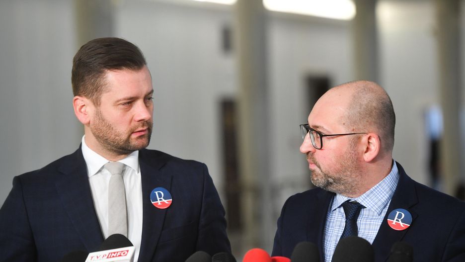 Kamil Bortniczuk i Adam Bielan