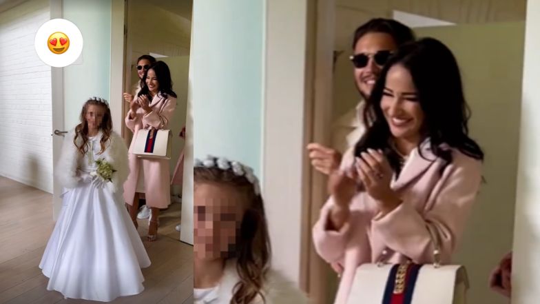 Komunia córki Justyny Steczkowskiej