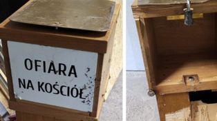 Wynieśli z kościoła skarbonkę, rozbili w krzakach i ukradli pieniądze