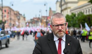 Braun usunął ukraińską flagę z kopca Kościuszki. Stanowisko policji