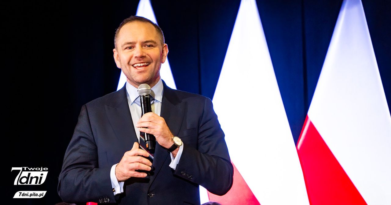 Karol Nawrocki - kandydat na Prezydenta RP spotkał się z mieszkańcami Piły i Złotowa