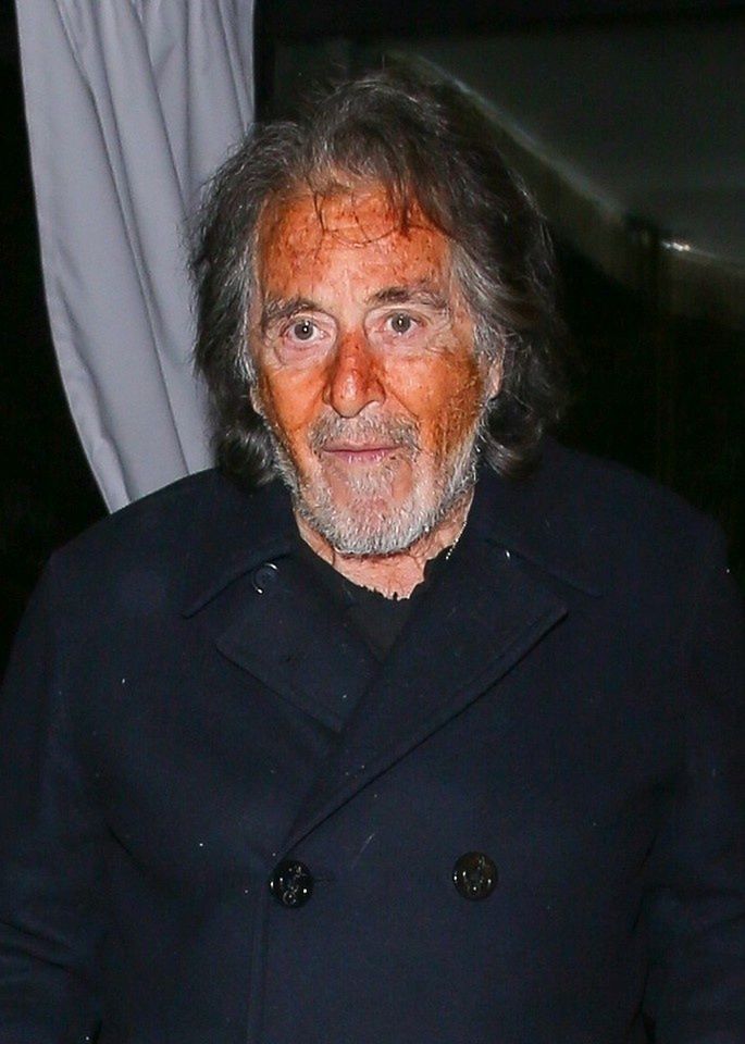 Pomarańczowy Al Pacino opuszcza imprezę z młodszą o 53 lata ukochaną