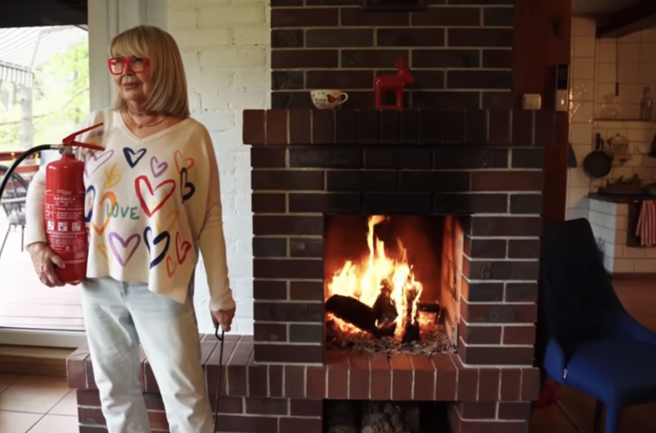 Nina Terentiew mieszka pośrodku lasu