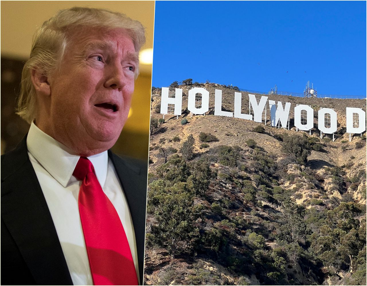 Trump chce 100 proc. ceł na filmy spoza USA. Mówi o zagrożeniu bezpieczeństwa narodowego
