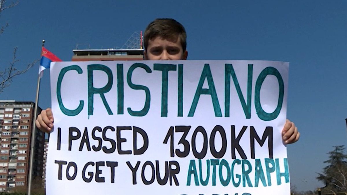 Cristiano Ronaldo spełnił marzenie Borysa z Polski