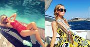 Paris Hilton opala się na jachcie na Ibizie (FOTO)