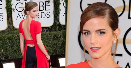Emma Watson w sukni i... spodniach!