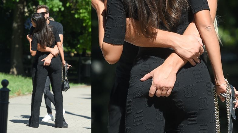 Klaudia El Dursi obściskuje się z partnerem