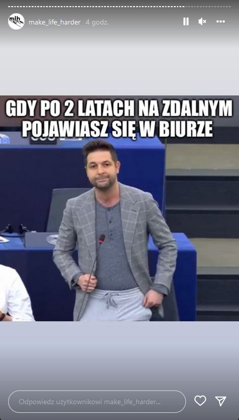 Patryk Jaki tłumaczy swoje spodnie z Parlamentu Europejskiego
