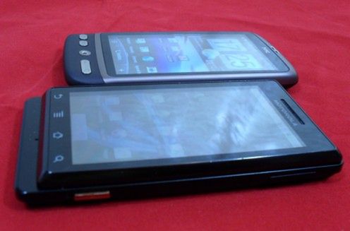 HTC Desire czy Motorola Milestone - gry 3D [wideo]