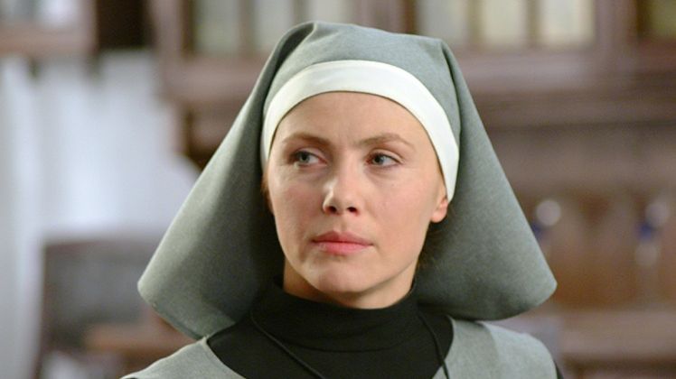 Agnieszka Wosińska grała Dorotę, zakonnicę w "Klanie"