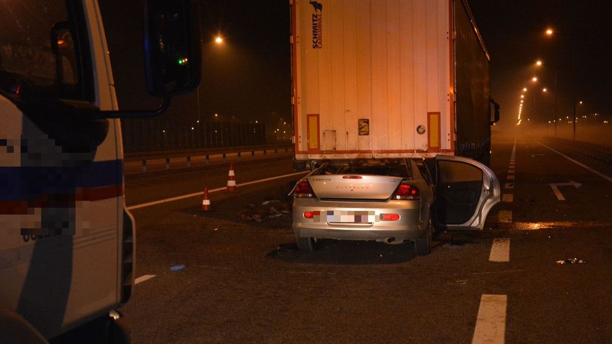 Do wypadku doszło na autostradzie A4  