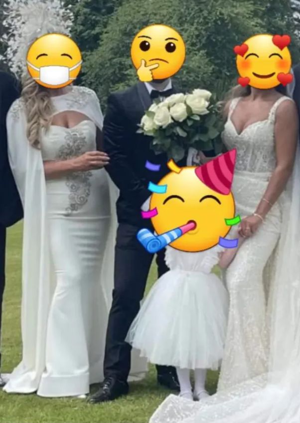Zdjęcie ze ślubu wywołało sporo kontrowersji