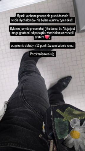 Tycjana zabrała głos w sprawie 12 punktów dla Izraela 