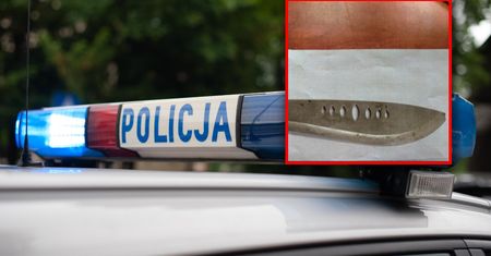 Horror na Targówku. Biegał po ulicy z półmetrową maczetą