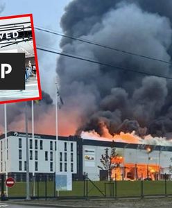 Ubrania polskiej firmy w ogniu po rosyjskim ataku na Lwów