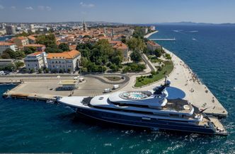 Luksusowy jacht Kulczyka w Chorwacji. Na pokładzie kino i basen