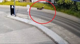 Groźny wypadek w Pszowie. Motocyklistka trafiła do szpitala WIDEO