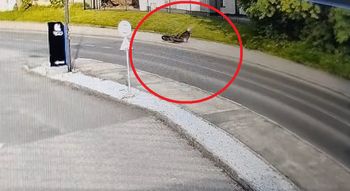 Groźny wypadek w Pszowie. Motocyklistka trafiła do szpitala WIDEO