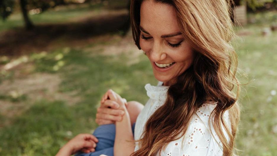 Księżna Kate z niemal pięcioletnim Louisem