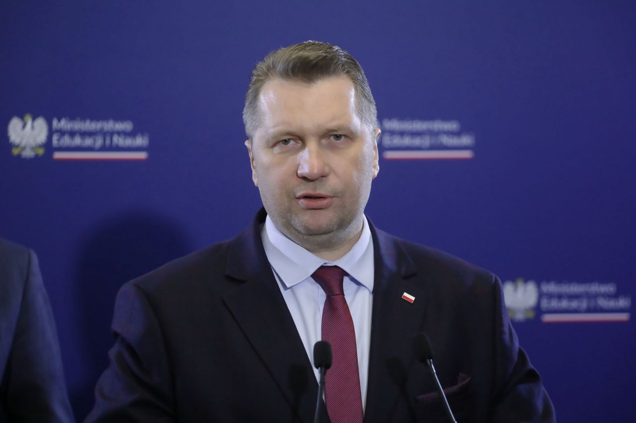 Minister edukacji i nauki Przemysław Czarnek