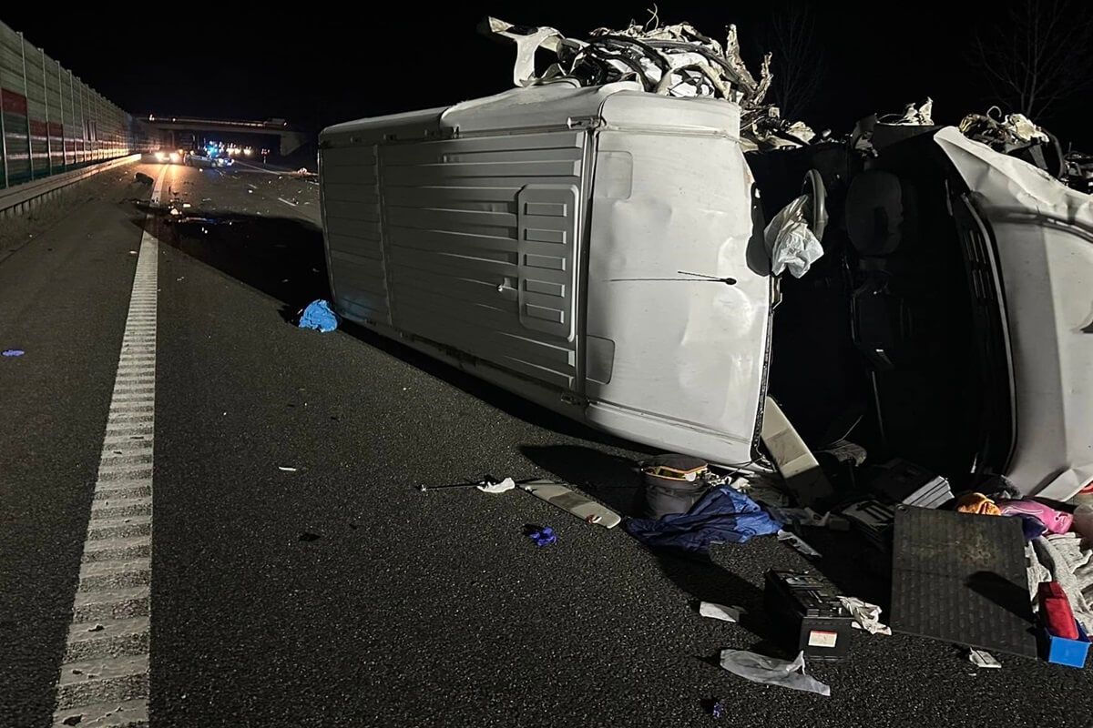 Wypadek na DK12 w Kajetanowie koło Puław